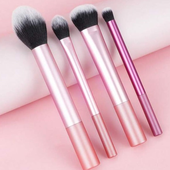 Set Brochas Maquillaje 4Pcs